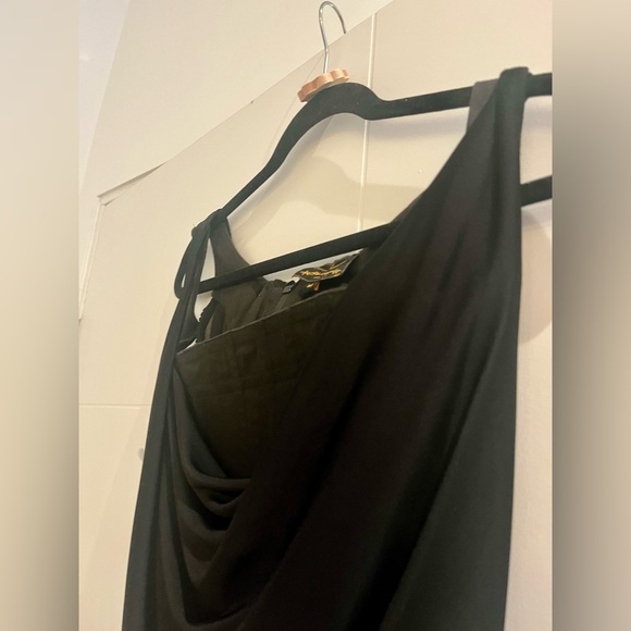 VIVIENNE WESTWOOD Black Draped Christy Corset Top or Micro Mini Dress - Picture 2 of 8